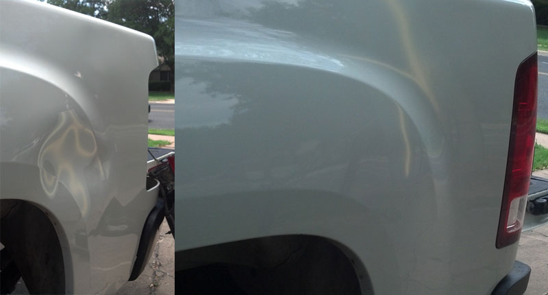 On-Site Dent Repair – Before and After